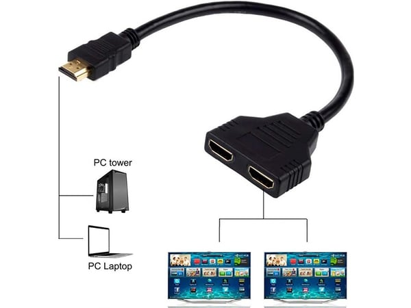 HDMI-Splitter 2-Port - Full HD