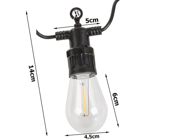 LED Guirlande - Solcelle - 10-20m - 10 LED