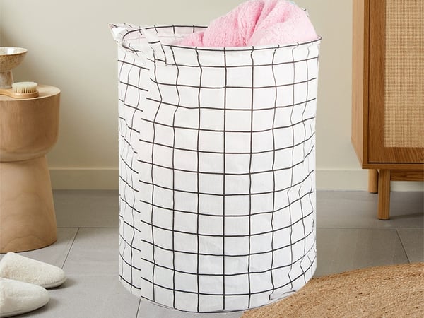 Kokoontaitettava pyykkikori - 45L