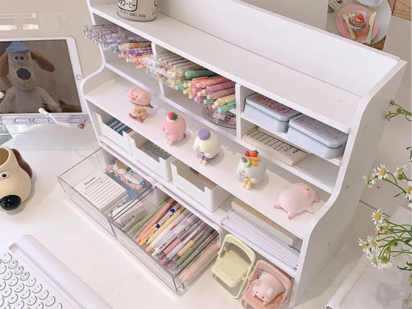 Værktøjsskab skrivebordsarrangørhylder store