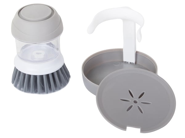 Diskborste med Pump - Grey