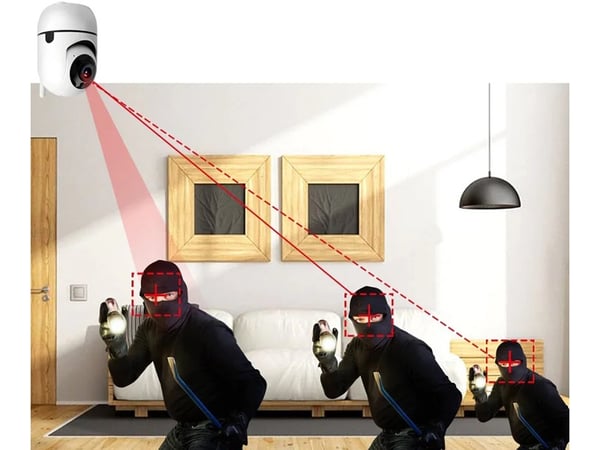 IP-kamera / Trådlös Övervakningskamera - HD - WiFi