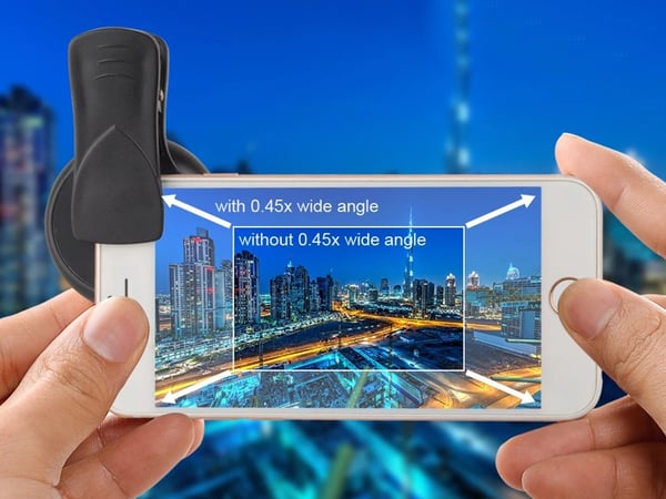 Clip-On Kameralinse - Zoom 12.5x med Mobilen
