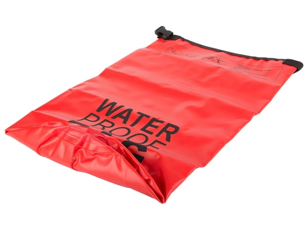 Vandtæt Pose / Vandpose - Vandopbevaring - 20 liter - Red