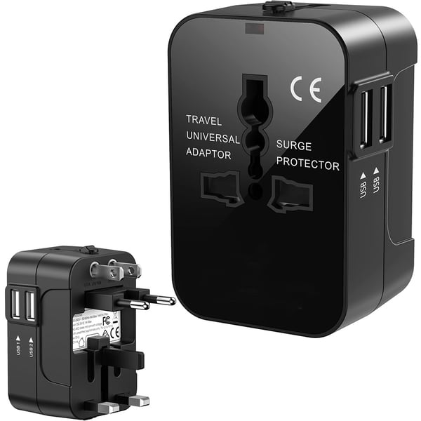 EU/US/UK/AU Reseadapter / Väggadapter - Resa
