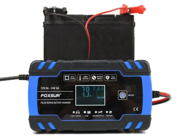 Batteriladdare Bil - 12/24V