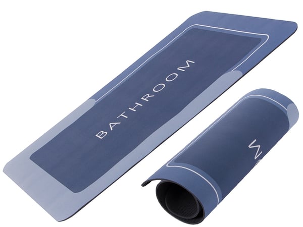 Badrumsmatta / Snabbtork & Halkfri - 58x38cm - Rektangulär