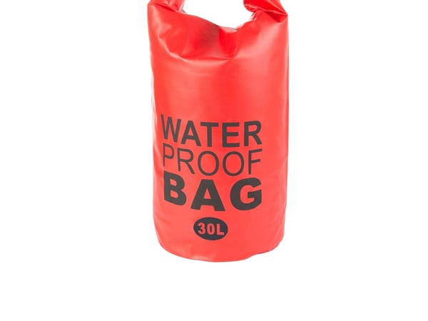 Vanntett pose / Vannpose - Vannlagring - 30 liter - Rød