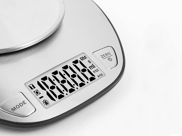 Digital Vekt / Kjøkkenvekt med Skål - Veier opp til 5 kilo