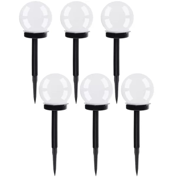 LED-havelamper med solcelle – 6-pak LED-havelamper med solcelle – 6-pak