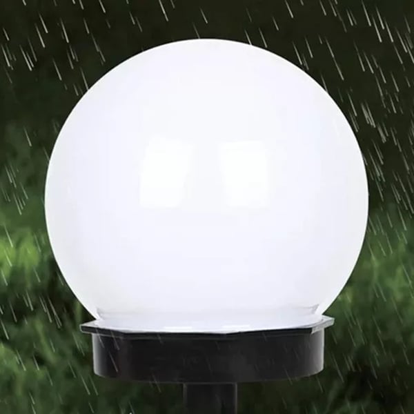 LED-havelamper med solcelle – 6-pak
