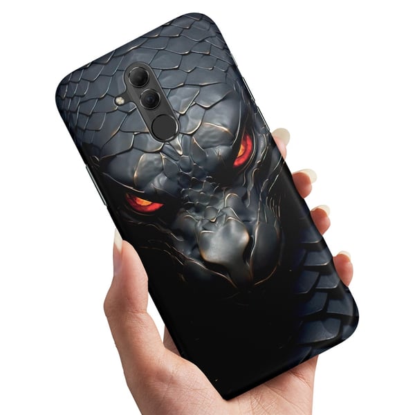 Cover / Mobilcover til Huawei Mate 20 Lite - Snake
