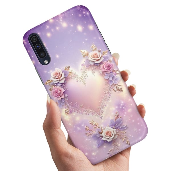 Cover / Mobilcover til Huawei P30 - Heart
