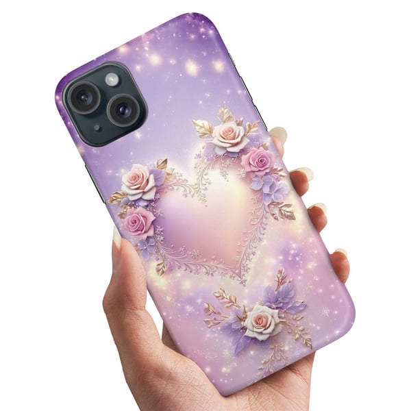 Cover / Mobilcover til iPhone 13 - Heart