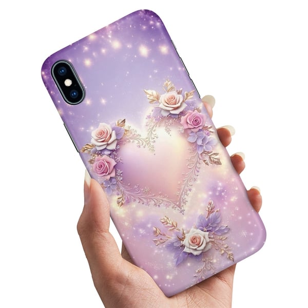 Skal / Mobilskal till iPhone XS Max - Heart