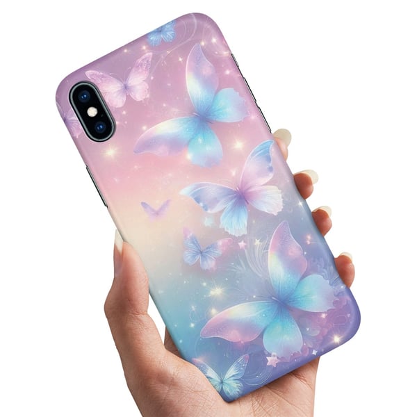 Kuoret / Suojakuoret iPhone XS Max - Butterflies