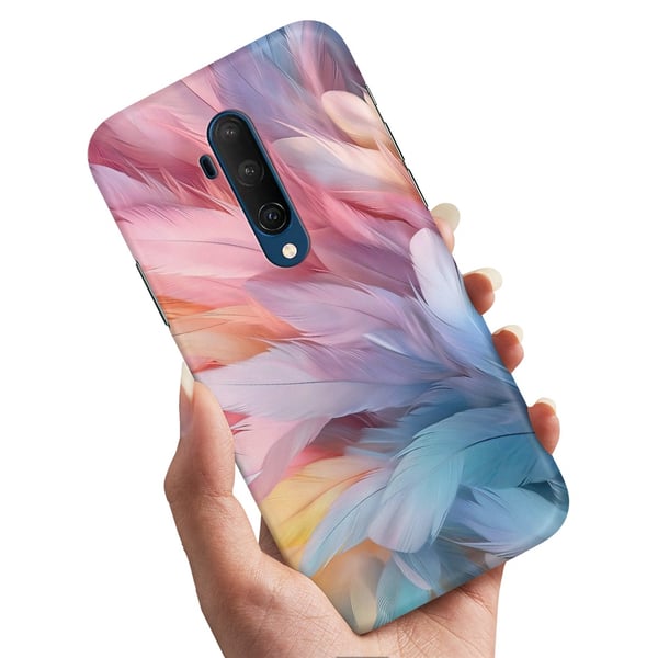 Cover / Mobilcover til OnePlus 7T Pro - Feathers