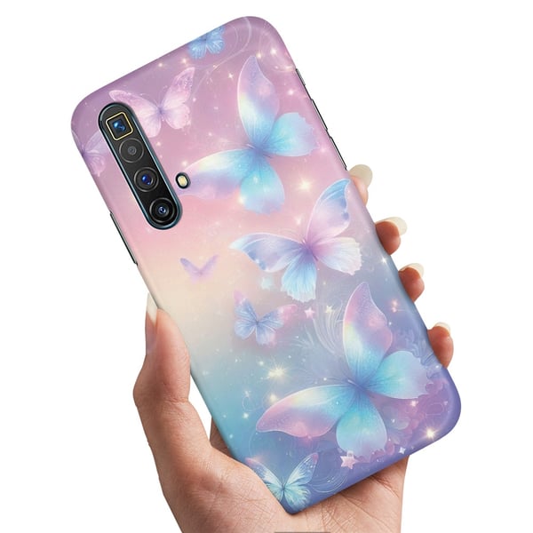 Cover / Mobilcover til Realme X3 SuperZoom - Butterflies