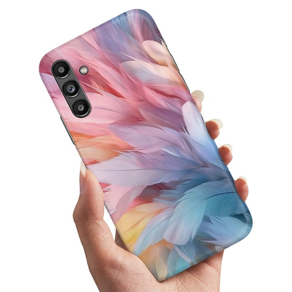 Cover / Mobilcover til Samsung Galaxy A54 - Feathers