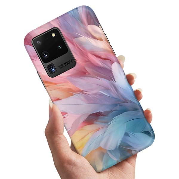 Deksel / Mobildeksel til Samsung Galaxy S20 Ultra - Feathers