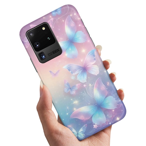 Deksel / Mobildeksel til Samsung Galaxy S20 Ultra - Butterflies