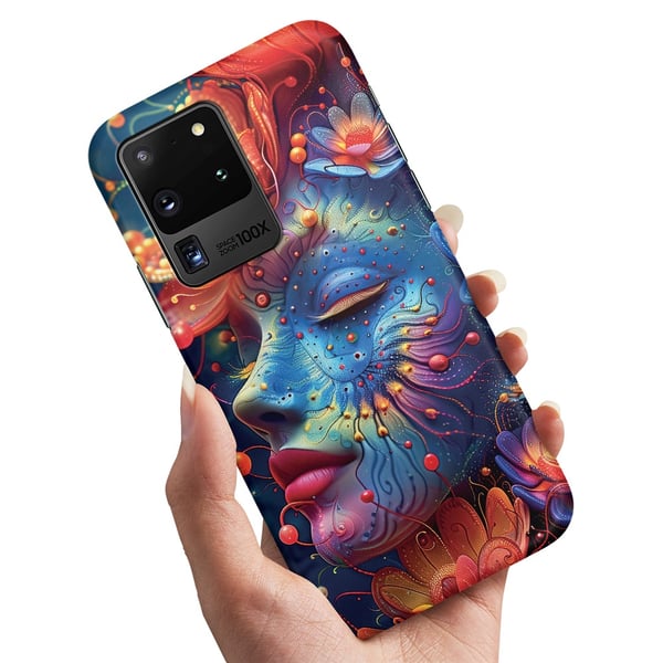 Cover / Mobilcover til Samsung Galaxy S20 Ultra - Psychedelic