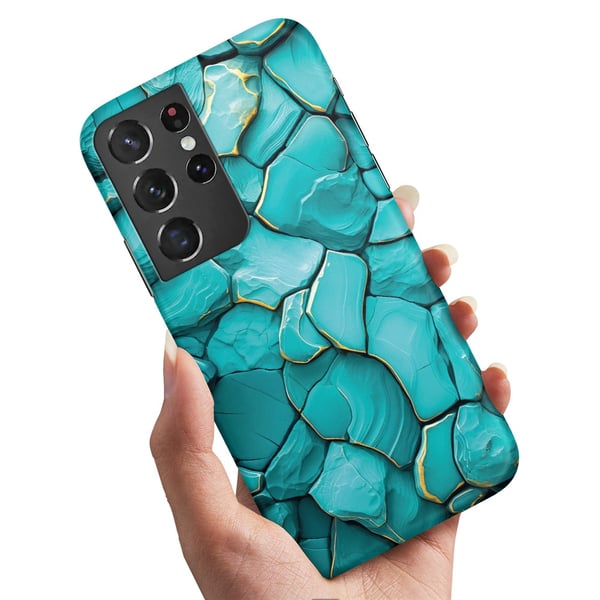 Deksel / Mobildeksel til Samsung Galaxy S21 Ultra - Stones