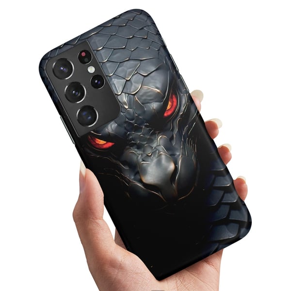 Deksel / Mobildeksel til Samsung Galaxy S21 Ultra - Snake