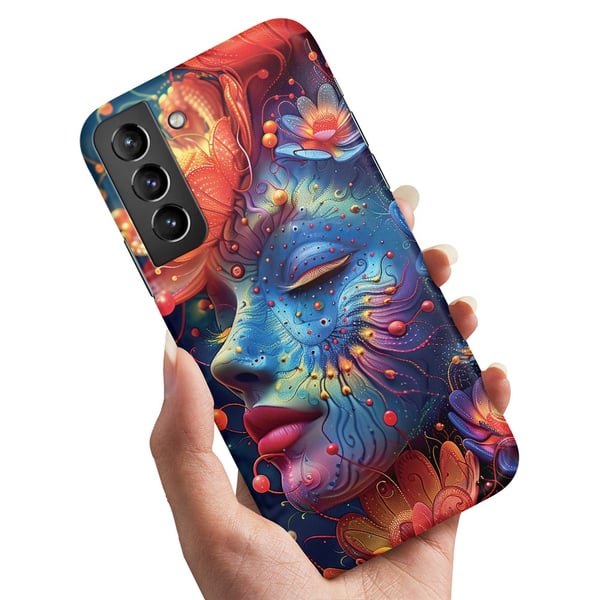 Cover / Mobilcover til Samsung Galaxy S22 - Psychedelic