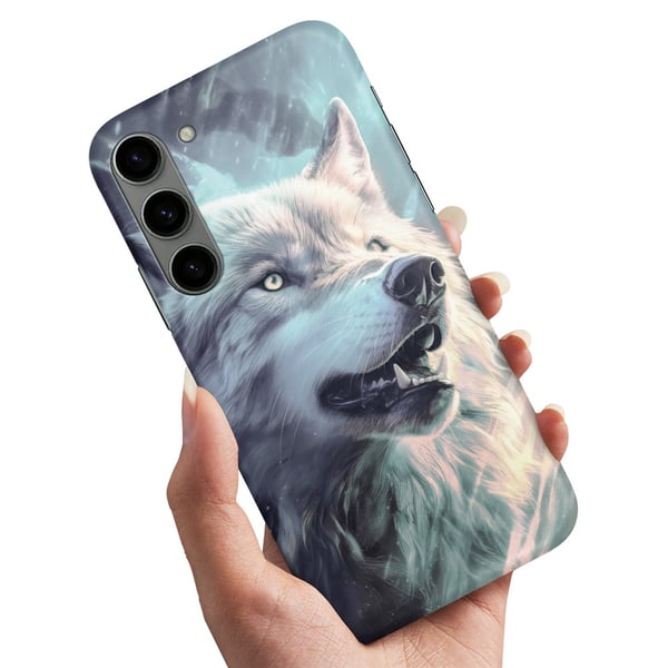 Cover / Mobilcover til Samsung Galaxy S23 Plus - Wolf