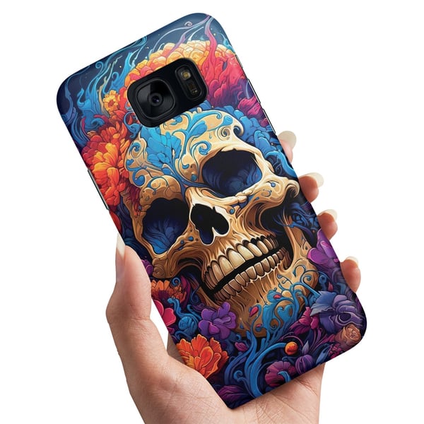 Kuoret / Suojakuoret Samsung Galaxy S7 - Skull