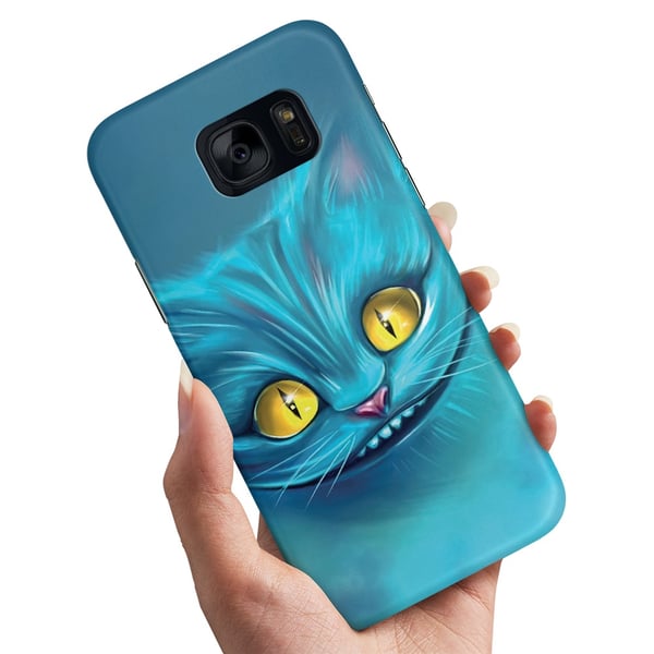 Cover / Mobilcover til Samsung Galaxy S7 Edge - Cat