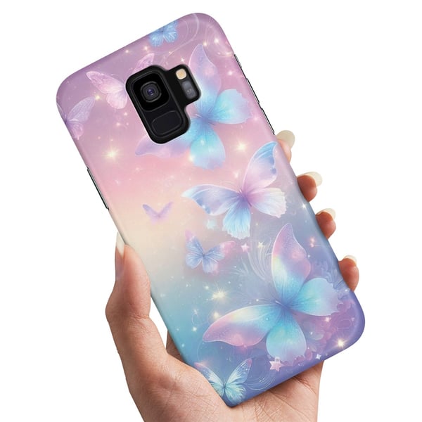 Deksel / Mobildeksel til Samsung Galaxy S9 Plus - Butterflies
