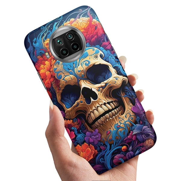 Deksel / Mobildeksel til Xiaomi Mi 10T Lite - Skull