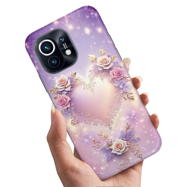 Cover / Mobilcover til Xiaomi Mi 11 - Heart