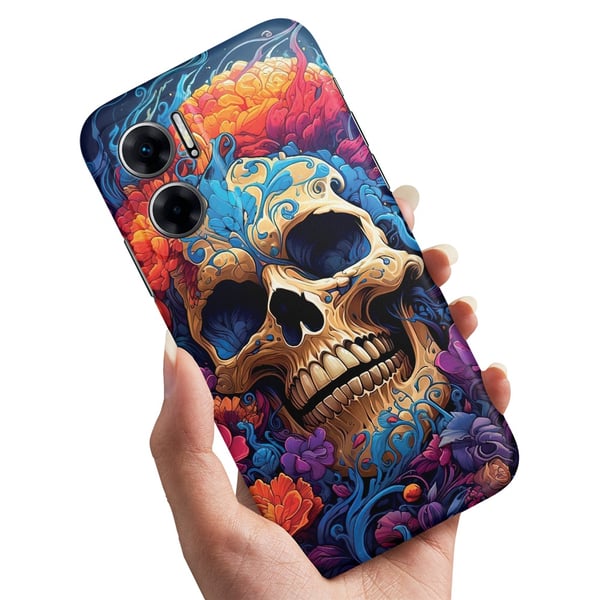 Cover / Mobilcover til Xiaomi Redmi 10 5G - Skull