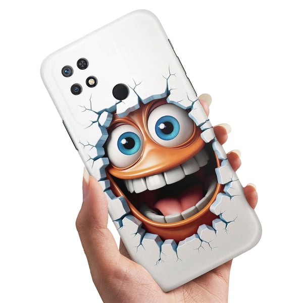 Deksel / Mobildeksel til Xiaomi Redmi 10C - Emoji