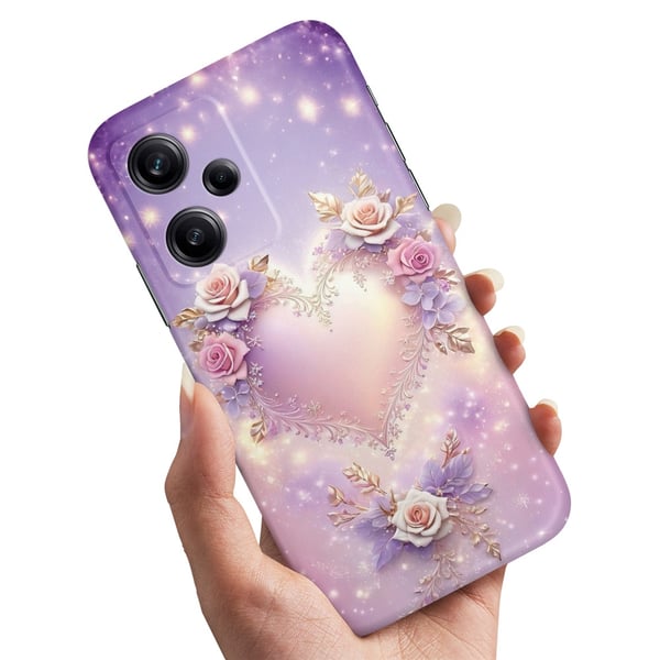 Cover / Mobilcover til Xiaomi Redmi Note 12 Pro 5G - Heart