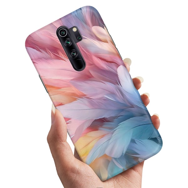 Cover / Mobilcover til Xiaomi Redmi Note 8 Pro - Feathers