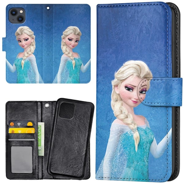 iPhone 14 - Lompakkokotelo/Kuoret Frozen Elsa