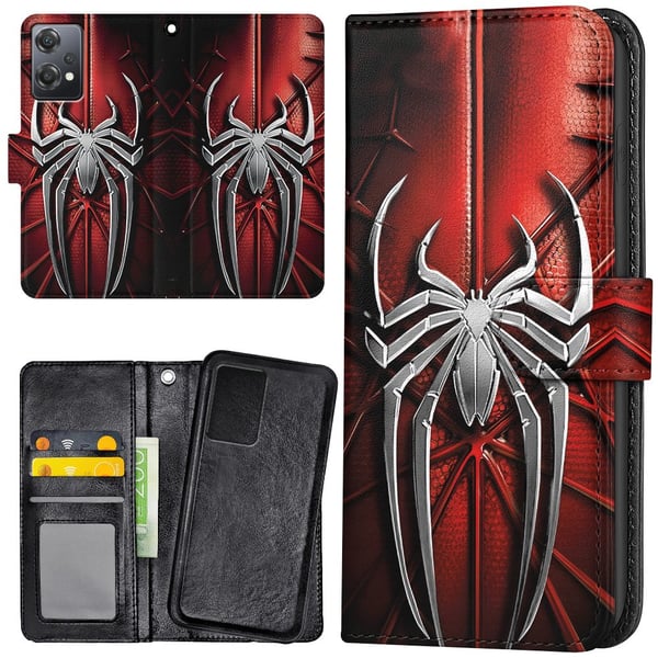 OnePlus Nord CE 2 Lite 5G - Lommebok Deksel Spiderman