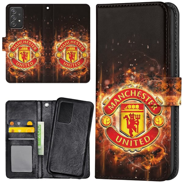 Samsung Galaxy A53 5G - Lommebok Deksel Manchester United
