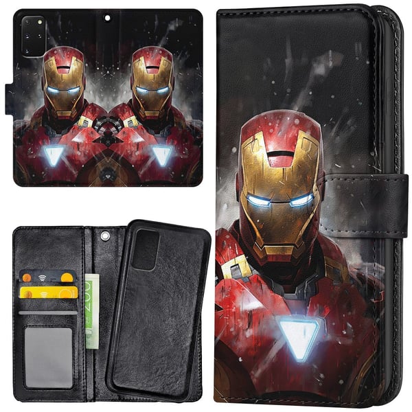 Samsung Galaxy S20 FE - Lommebok Deksel Iron Man