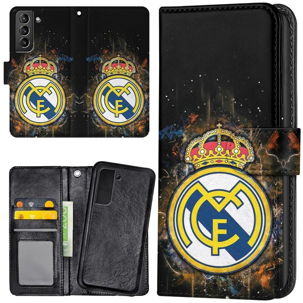Samsung Galaxy S22 Plus - Lommebok Deksel Real Madrid