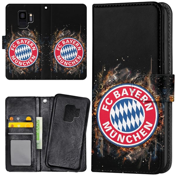 Samsung Galaxy S9 - Lommebok Deksel Bayern München