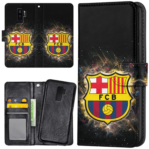Samsung Galaxy S9 Plus - Lommebok Deksel FC Barcelona
