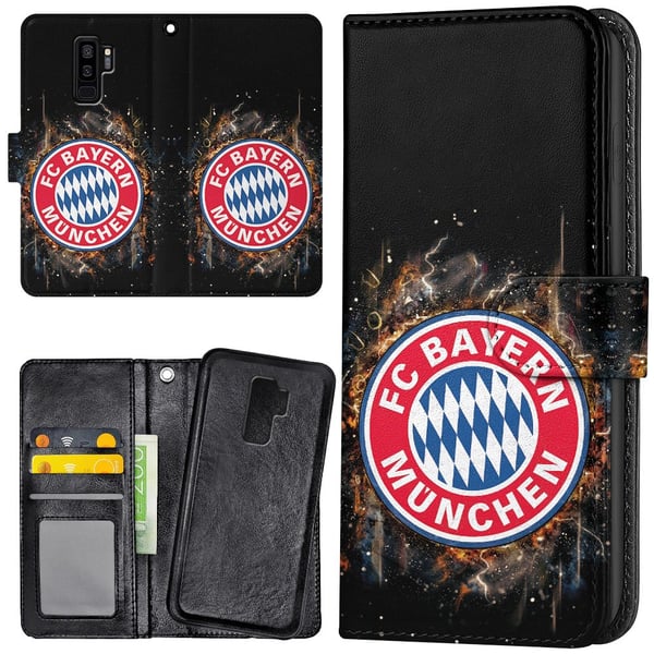 Samsung Galaxy S9 Plus - Lommebok Deksel Bayern München