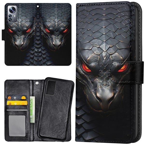 Xiaomi 12 - Mobilcover/Etui Cover Snake