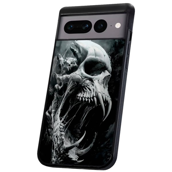 Google Pixel 8 Pro - Kuoret/Suojakuori Skull