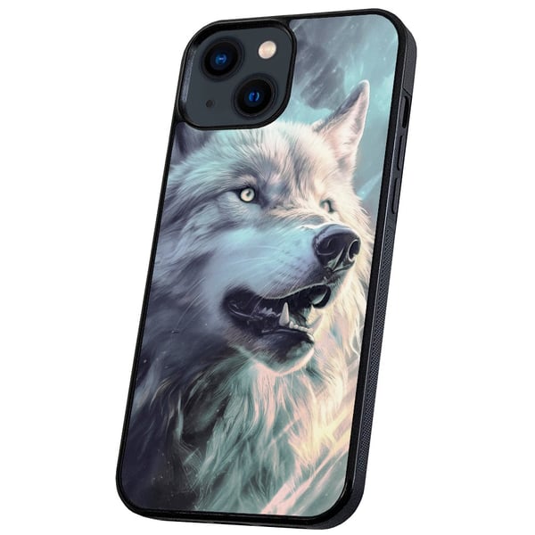 iPhone 14/15 Plus - Cover/Mobilcover Wolf